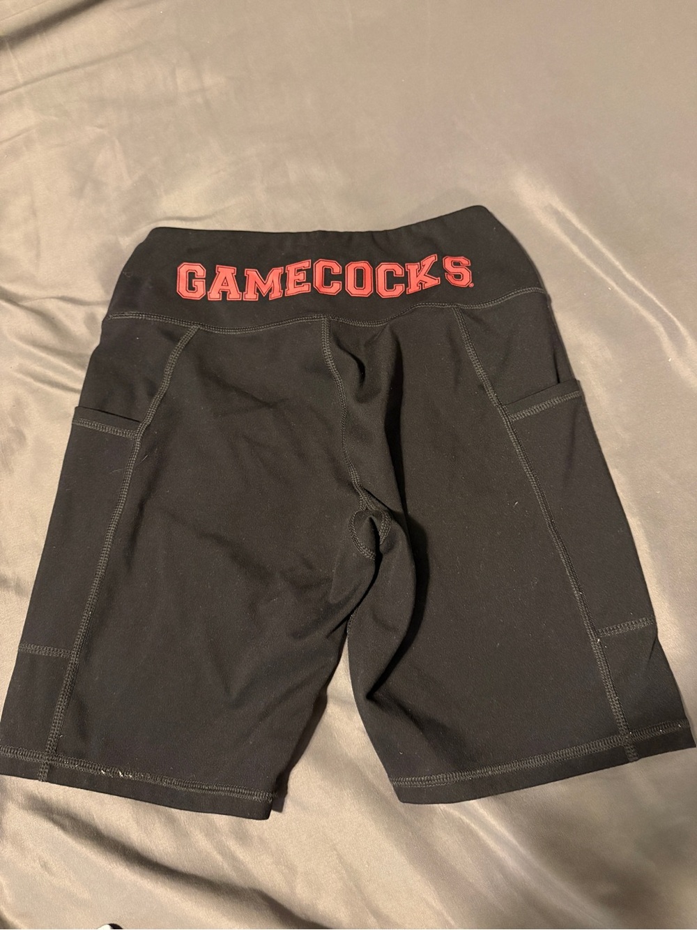 Black Gamecocks Bike Shorts for Women
